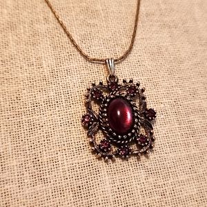 Goldtone Chain w/Act II Pendant